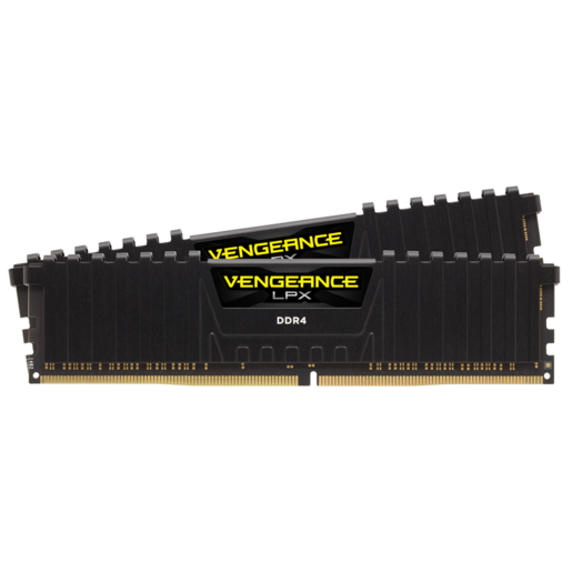 [CMK16GX4M2B3200C16] CMK16GX4M2B3200C16 CORSAIR Vengeance LPX 16GB (2x8GB) DDR4 DRAM DIMM 3200MHz C16 Black Heat spreader