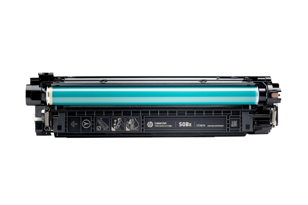 [CF362X] CF362X HP 508X High Yield Original Yellow LaserJet Toner Cartridge (~9,500 pages)