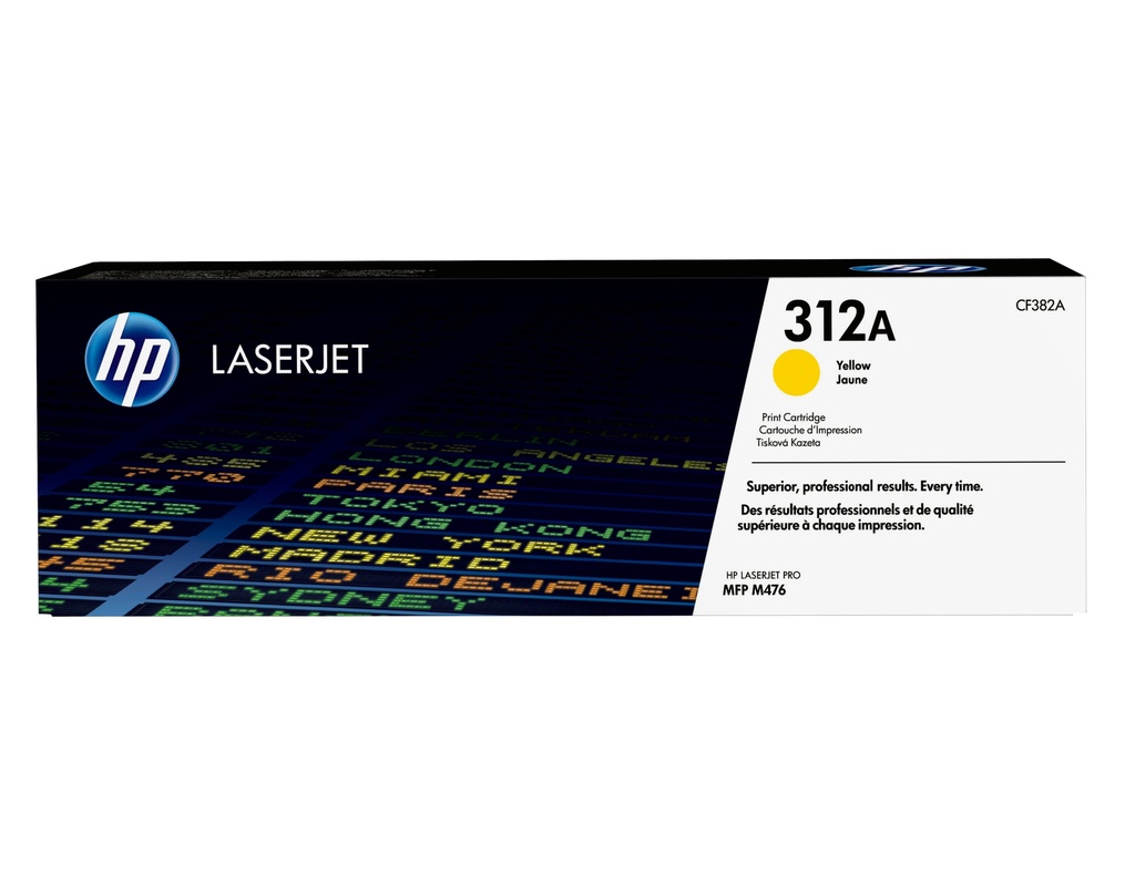 [CF382A] CF382A HP 312A Yellow LaserJet Toner Cartridge
