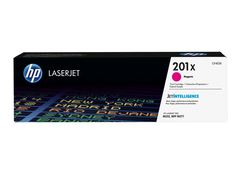 [CF403X] CF403X HP 201X Magenta Original LaserJet Cartridge(~2,300 pages)