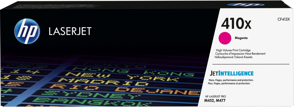 [CF413X] CF413X HP 410X Magenta High Yield Original LaserJet Cartridge