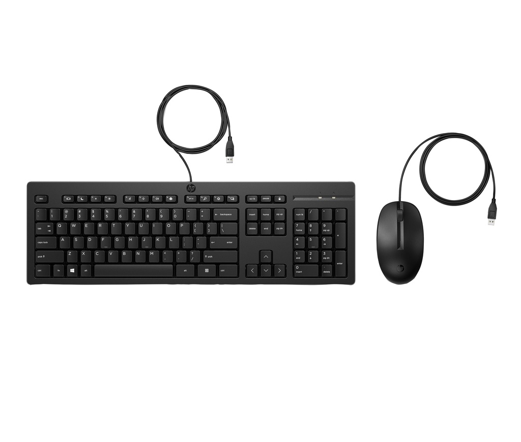 [286J4AA] 286J4AA HP 225 Wired Mouse and Keyboard Combo (replaces H6L29AA)