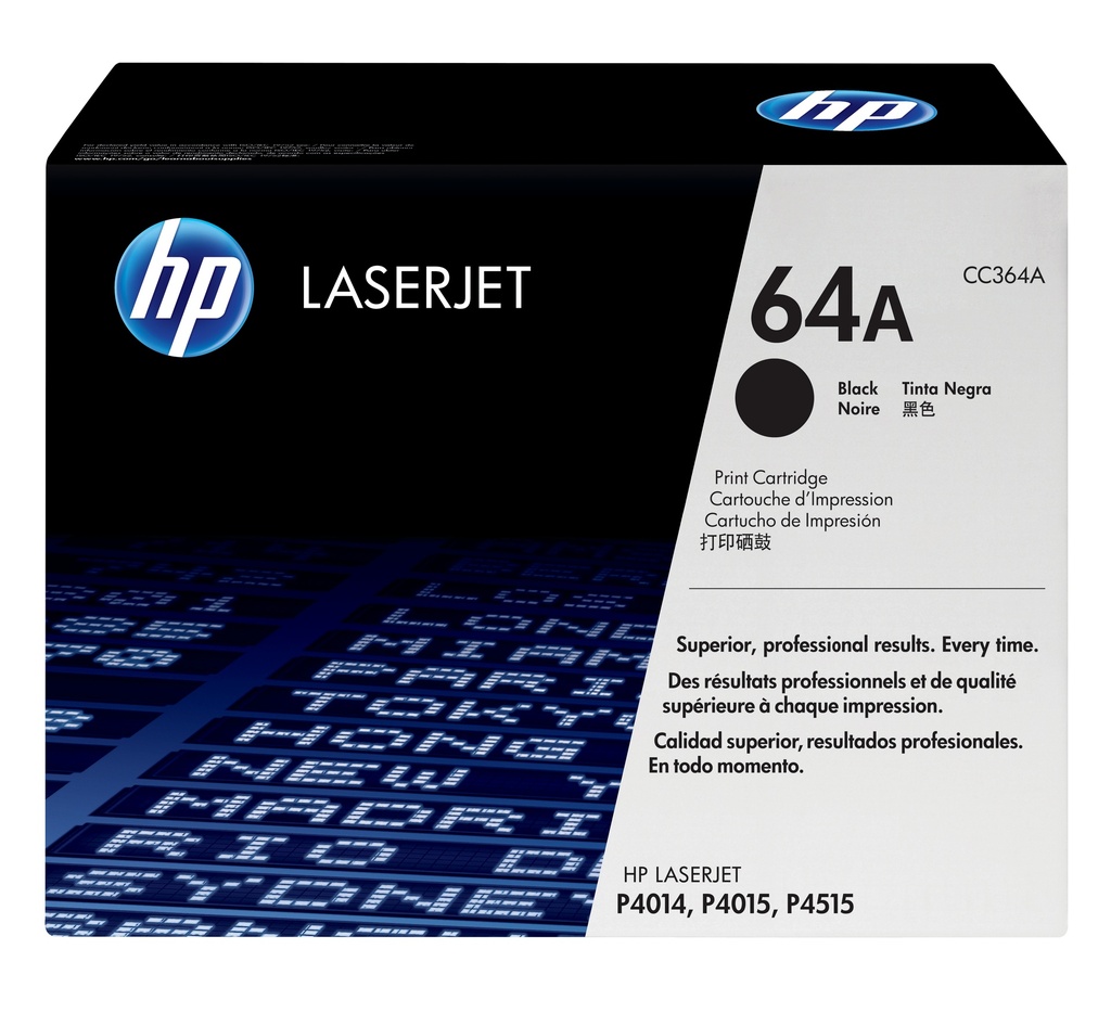 [CC364A] CC364A HP LASER JET 10K BLACK TONER CARTRIDGE