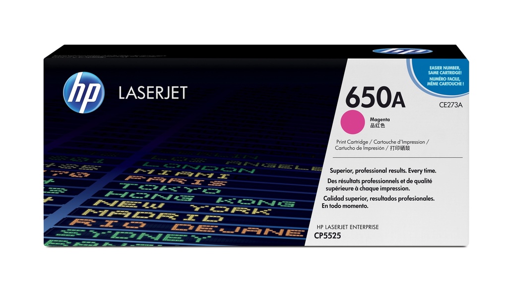 [CE273A] CE273A HP Color LaserJet CP5525 MAGENTA PRINT CARTRIDGE