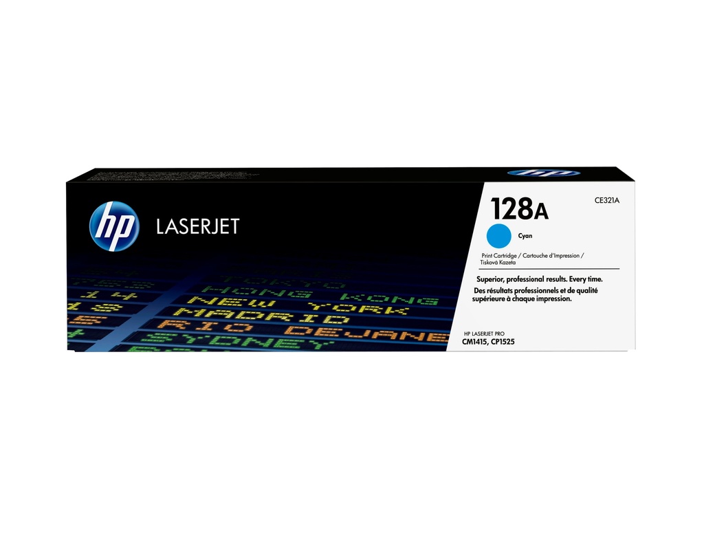 [CE321A] CE321A HP COLOR LASERJET CYAN PRINT CARTRIDGE CP1525/CM1415