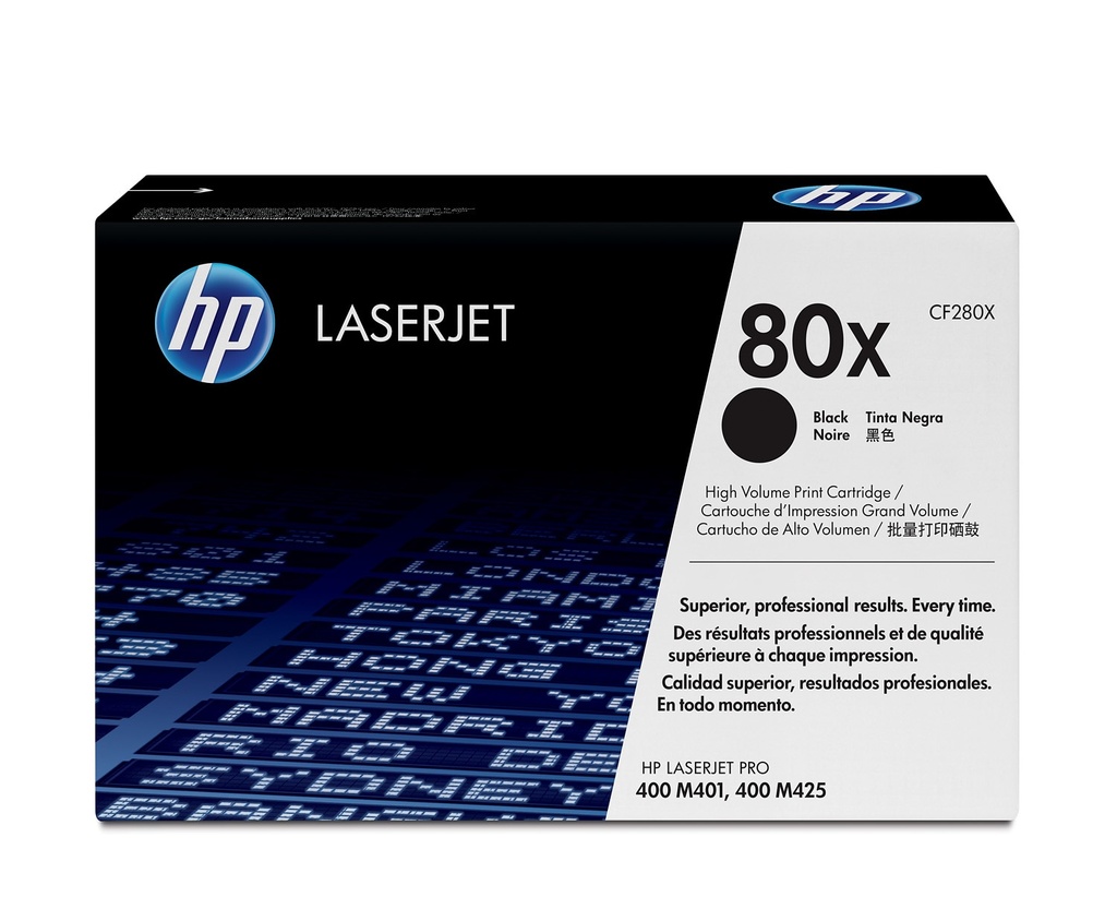 [CF280X] CF280X HP 80X Black Laserjet Toner Cartridge