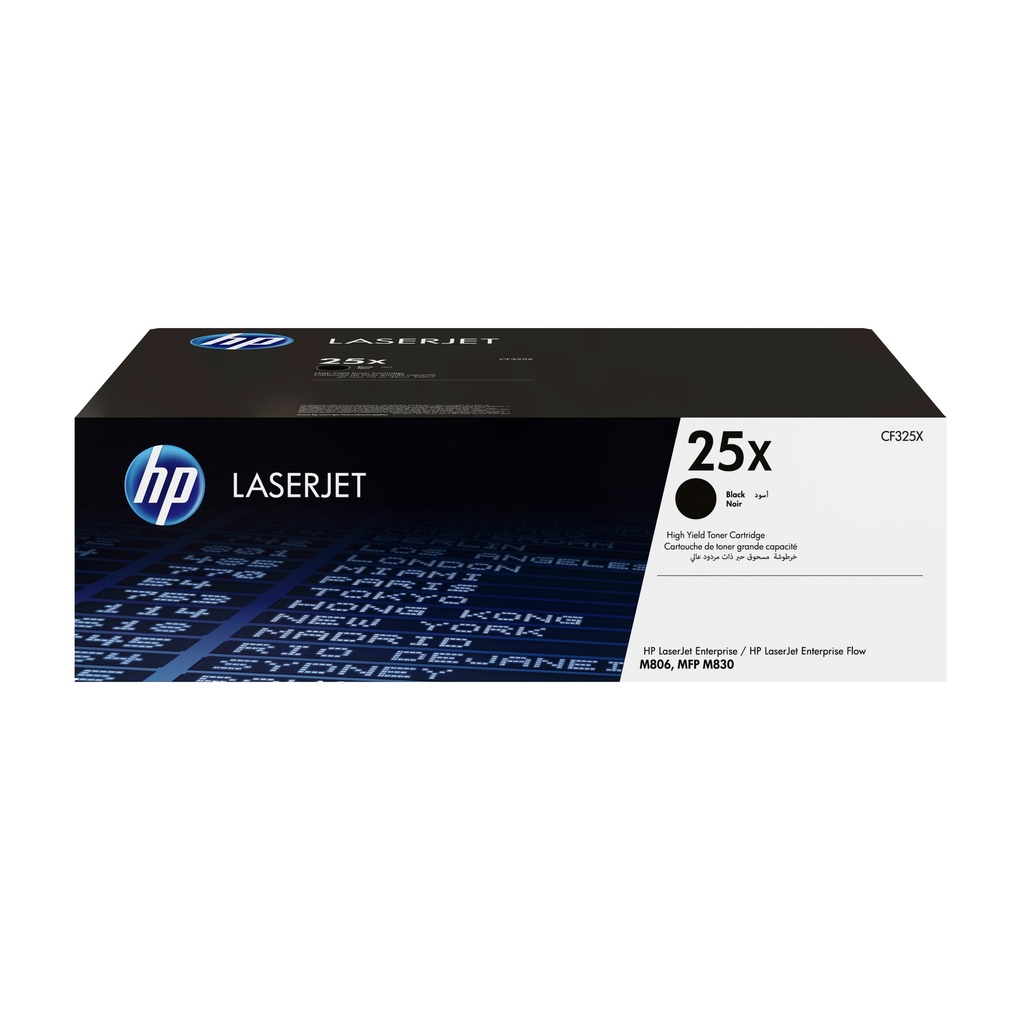 [CF325X] CF325X HP 25X Black LaserJet Toner Cartridge