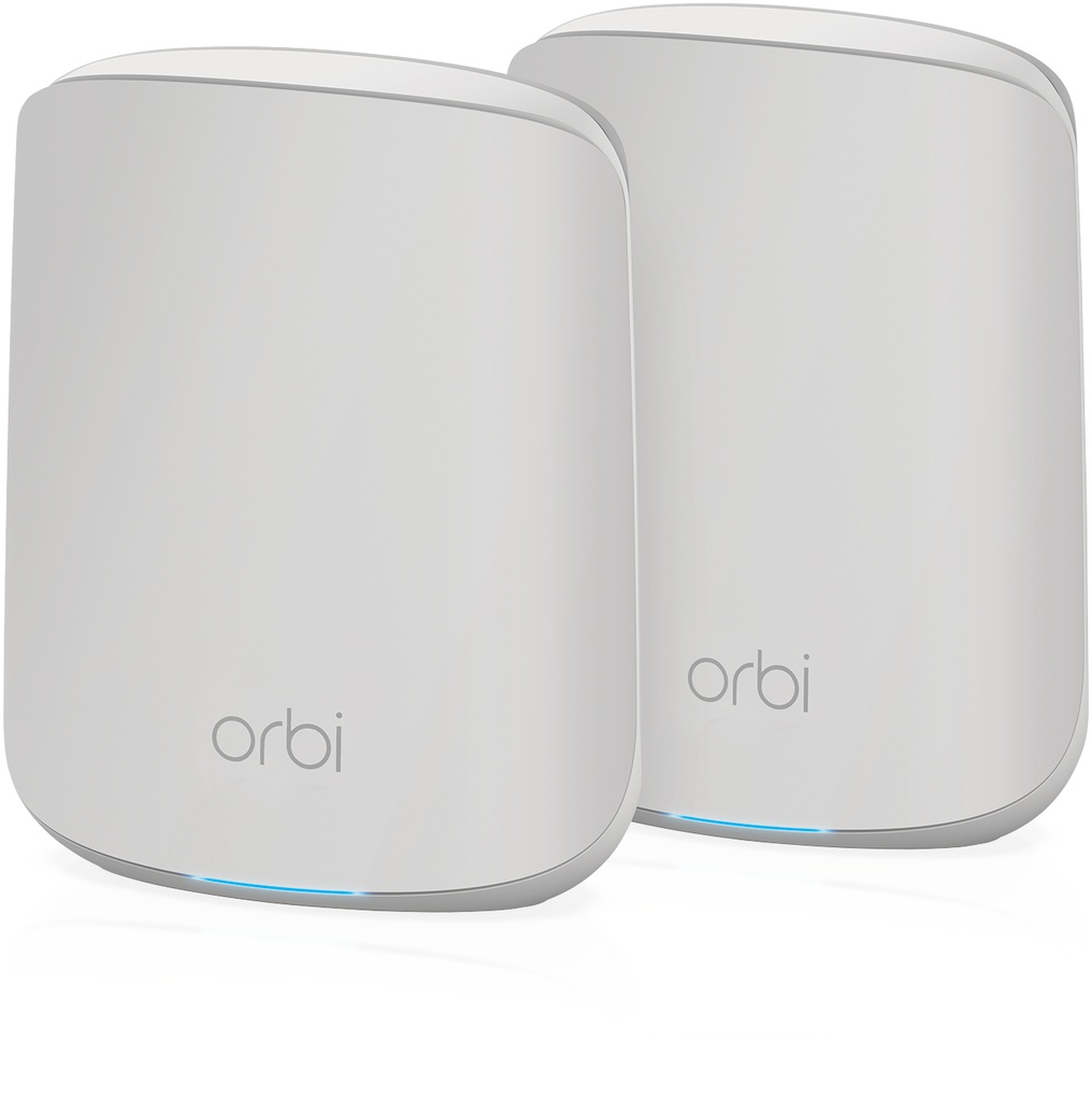 [RBK352-100AUS] RBK352-100AUS NETGEAR Orbi AX1800 Dual-band Mesh WiFi 6 System - 2 pack (RBK352)