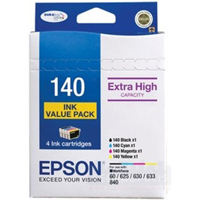 [T140692] T140692 EPSON 4 HIGH CAPACITY T140 INK VALUE PACK (4 COLOURS)