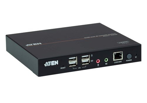 Aten Dual HDMI USB KVM Console station for selected Aten KNxxxx KVM over IP series, supports full HD with small form factor design for 0U rack space
