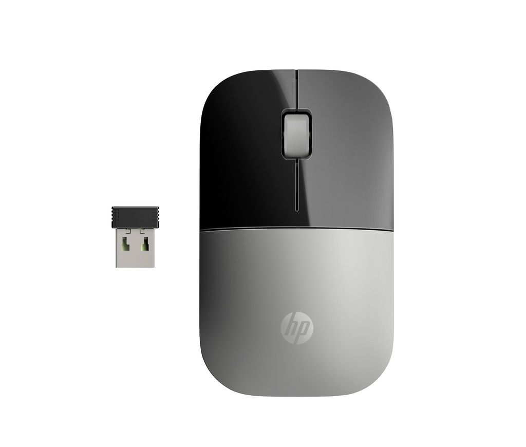 [X7Q44AA] X7Q44AA HP Z3700 Silver Wireless Mouse