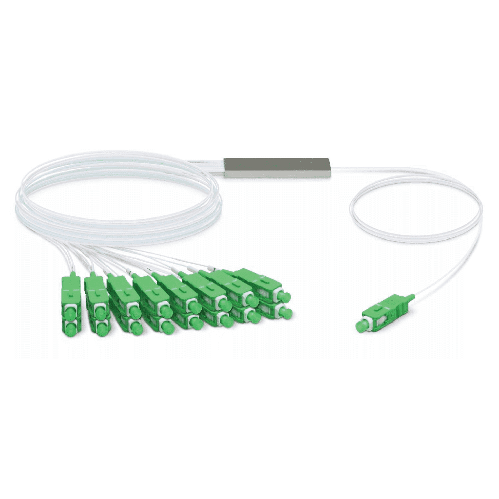 [817882026826] 817882026826 Ubiquiti UFiber Gigabit Passive Optical Network Splitter 1:16, For Use With UFiber OLT Solutions, Terminated With SC/APC Connector,  2Yr Warr