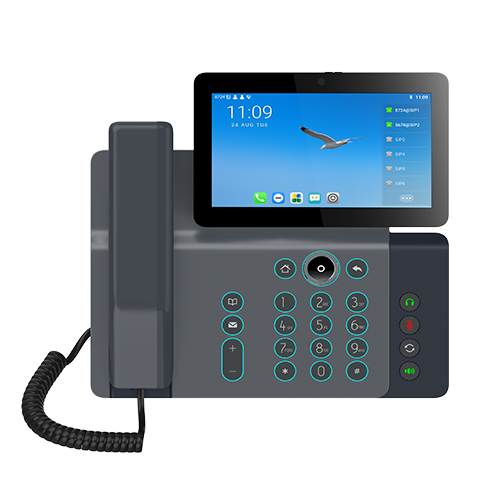 [IPF-V67] IPF-V67 Fanvil V67 Enterprise IP Phone, 7" Touch Screen, 5mp Camera, Andriod 9.0, Built in Wifi, BT, Wall Mountable, Upto 116 DSS Keys, 20 Lines, 2 Year WTY