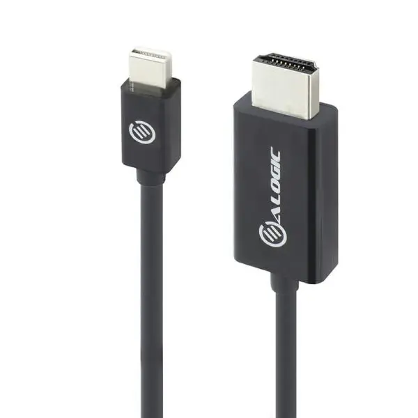 ALOGIC 2m Mini DisplayPort to HDMI Cable - Male to Male - ELEMENTS Series