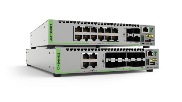 16-port 10G stackable L3 switch with 12 x 10G/1G SFP+ ports and 4 x 10G/1G RJ-45 ports, AU Power Cord.