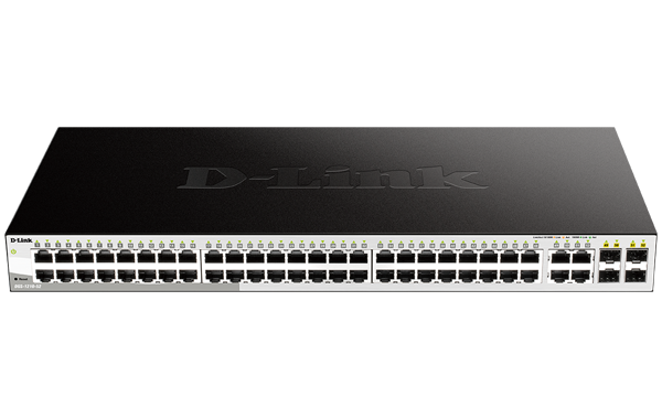 48 PORT 10/100/1000MBPS + 4 PORT SFP WEBSMART SWITCH
