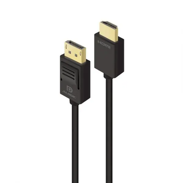 ALOGIC SmartConnect 2m DisplayPort to HDMI Cable with 4K Support - Male to Male
