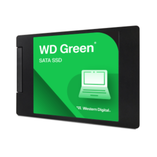 WD Green 3D NAND SSD, 2.5" Form Factor, SATA Interface, 480GB, CSSD Platform, 3Yr Warranty