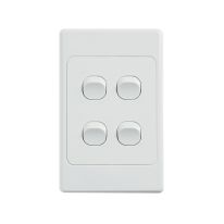 Ultima 4 Gang Switch 250V 16AX - Vertical
