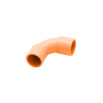 Solid Elbow Orange 20mm - 20 Pack