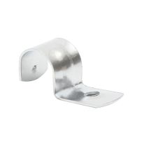 Half Saddle Galvanized Steel 25mm - 100 Pack