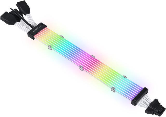 Lian-Li Strimer Plus V2 12VHPWR ARGB 3x 8-Pin Extension Cable