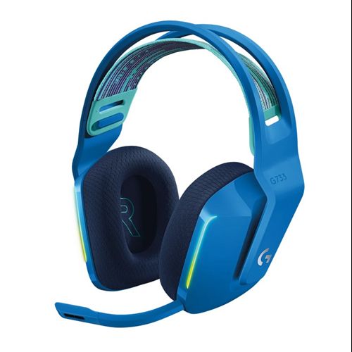 981-000946 G733 LIGHTSPEED Wireless RGB Gaming Headset - Blue 