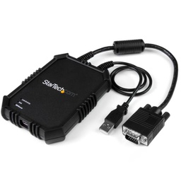 StarTech Laptop to Server KVM Console - Rugged USB Crash Cart Adapter NOTECONS02X