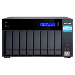 QNAP Cost-effective 5GbE/2.5GbE NAS with Intel® Core i3 Processor, DDR4 Memory and SSD caching for ultimate storage performance TVS-872N-i3-8G