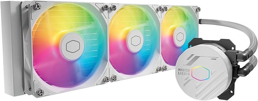 Cooler Master MasterLiquid 360L CORE ARGB White Liquid CPU Cooler