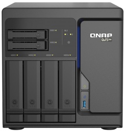 QNAP TS-h686-D1602-8G 4 Bay Diskless NAS Dual Core 2.4GHz CPU 8GB RAM TS-h686-D1602-8G