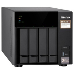 QNAP TS-473-4G 4 Bay Diskless NAS AMD RX-421ND Quad Core 2.1GHz CPU 4GB RAM TS-473-4G