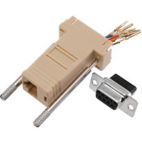 RJ45F to DB9F Adaptor