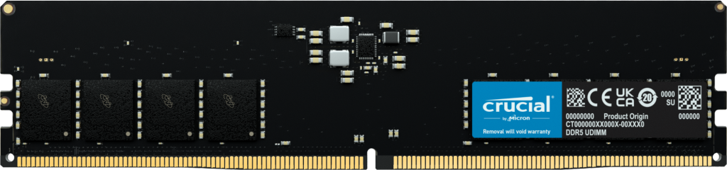 [CT32G48C40U5] DDR5 4800MHz 32GB (1x32) UDIMM Desktop Memory CT32G48C40U5