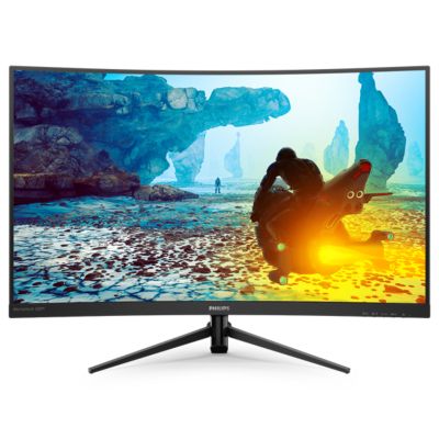 [325M8C] 31.5" VA 1ms QHD Curved Gaming Monitor with VESA 325M8C