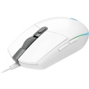 910-005791 G203 LIGHTSYNC Optical Gaming Mouse - White
