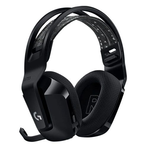 981-000867 G733 Lightspeed Wireless RGB Gaming Headset - Black