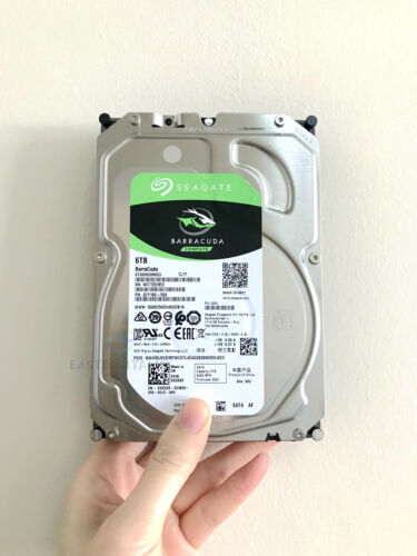 BarraCuda 3.5" 6TB SATA Internal Hard Drive HDD 256MB ST6000DM003