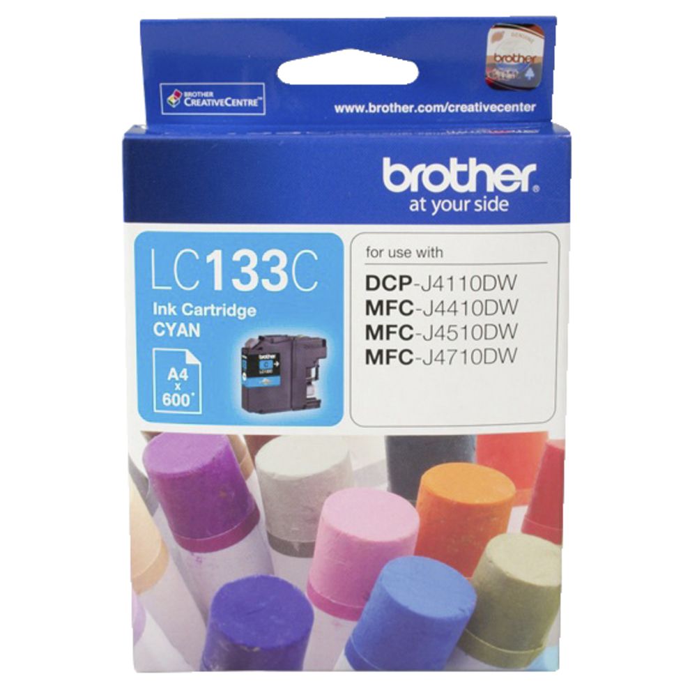 [COB-LC133C] COB-LC133C Brother LC-133C Cyan Ink-600p-MFC-J6520DW/J6720DW/J6920DW and DCP-J4110DW/MFC-J4410DW/J4510DW etc.