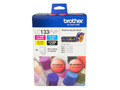 [COB-LC133PVP] COB-LC133PVP Brother LC-133 Photo Value Pack 1X Black 1XCyan 1XMagenta 1XYellow + 40 Sheets Photo Paper