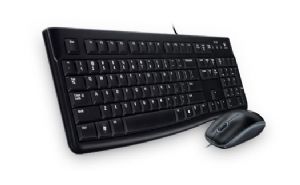 KBLT-MK120 Logitech MK120 Keyboard & Mouse Combo Quiet typing and Spill resistant High-definition optical tracking Thin profile 3yr wty
