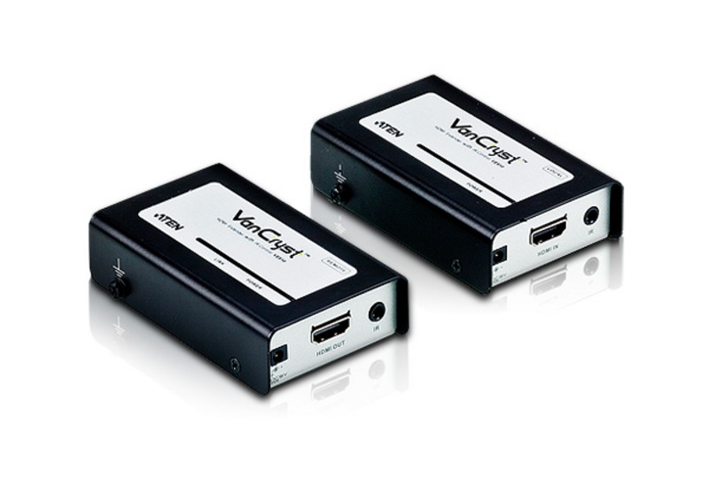 KVA-VE-810 Aten VanCryst HDMI Over Cat5 Video Extender with Audio & IR Control - 1920x1200@60Hz or 60m Max