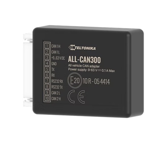 [NHT-ALL-CAN300] NHT-ALL-CAN300 Teltonika Telematics CAN adapter for reading CAN bus data from any vehicle and any kind of transport
