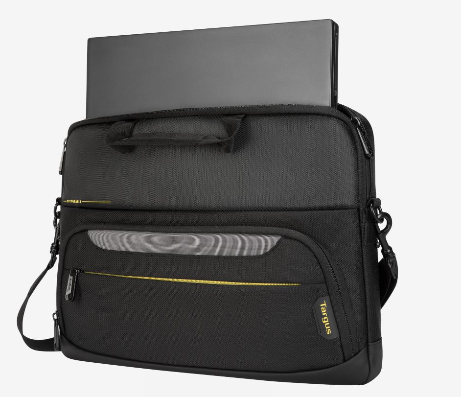 NAT-TSS867GL Targus 15.6'-16' CityGear III SlimLit Laptop Case/Laptop/Notebook Bag  - Black