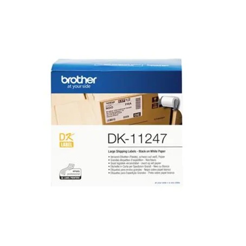 COB-DK-11247 Brother Large White Shipping Labels, 103mm