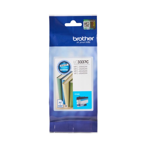 COB-LC3337C Brother LC3337C *NEW*CYAN INK CARTRIDGE TO SUITMFC-J5945DW/MFC-J6945DW/MFC-J5845DW/MFC-J6545DW-UP TO 1500 PAGES