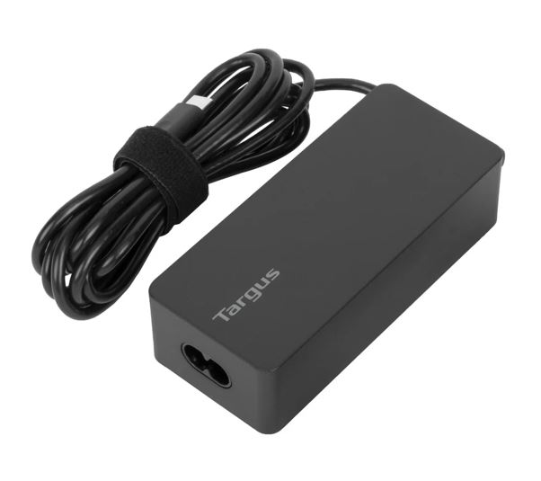 NAT-APA107AU Targus 65W USB-C Charger Power Delivery Charge USB-C Laptop Tablet Mobile Phone Built-in Power Supply Protection 1.8M Cable 2yrs wty