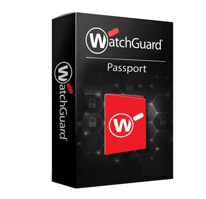 NWG-WGPSP30103 WatchGuard Passport (EPDR + AuthPoint + DNSWatchGO) - 3 Year - 1 to 50 Users - License Per User