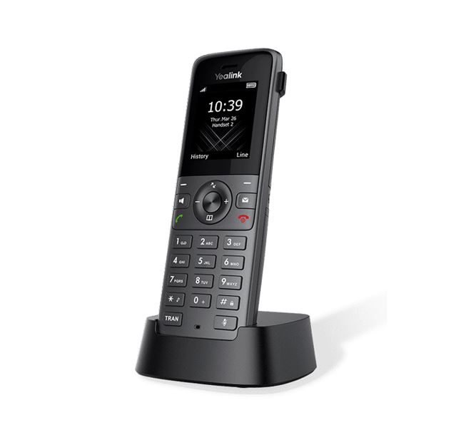 [IPY-W73H] IPY-W73H Yealink W73H High-Performance IP DECT Handset, HD Audio, Long Standby Time of 400 hours,Up to 35hours talk time, Noise Reduction, Microsoft SIPGateway