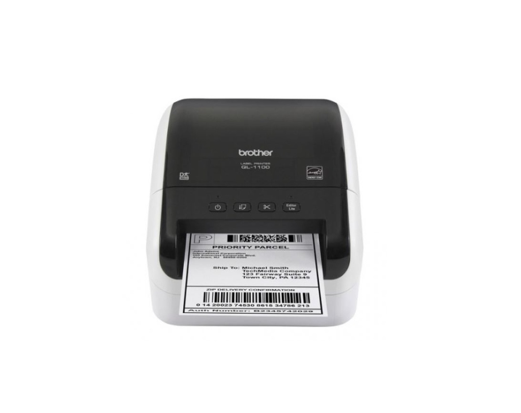 PRB-QL-1100 Brother QL-1100 EXTRA WIDE HIGH SPEED LABEL PRINTER / UP TO 102MM